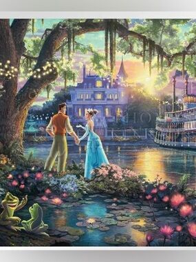 Thomas Kinkade Studios Tiana Canvas